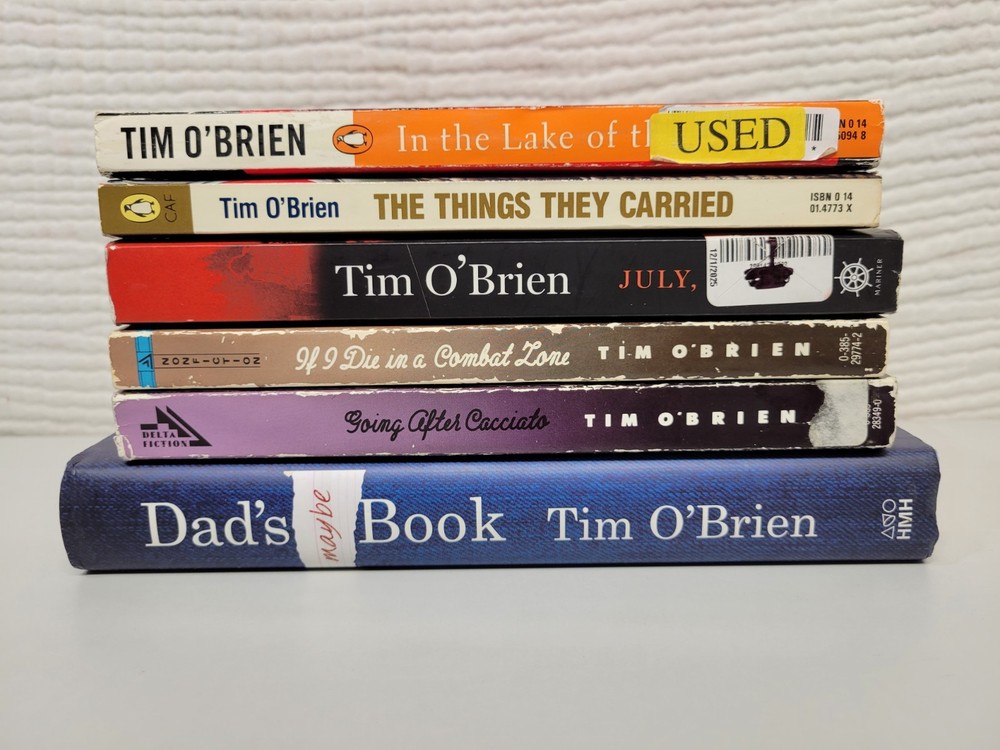 Lot of 6 Tim O’Brien Paperback & Hardcover Books