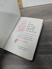 1961 Lives of the Saints, Library Catholic Devotion. Decorative, Religious Books