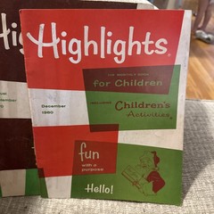 Highlights For Children 4 Vintage 70’s-80’s Activity Books Good Condition