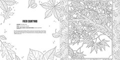 Gardens: A Smithsonian Coloring Book, Smithsonian Institution, Very Good Book