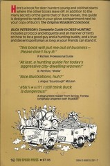 Buck Peterson’s Complete Guide to Deer Hunting Paperback 154 Pages