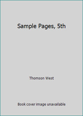 Sample Pages, 5th by Thomson West