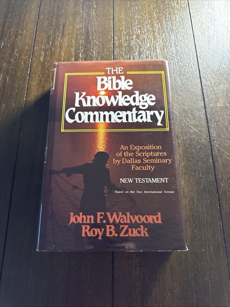 Bible Knowledge Commentary: New Testament by John F. Walvoord HC/DJ 1983 Vintage