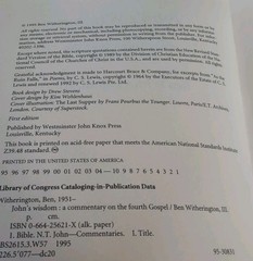 John’s Wisdom: A Commentary on – Paperback, by Ben Witherington III – Very Good