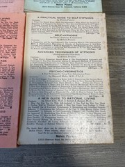 Vintage 1970’s Hypnosis/ Hypnotic Lot of 6 Books – Wilshire Book Co. -FACINATING