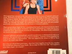 „DEF LEPPARD No Safety Net” by Chris Collingwood BRAND NEW TRADE PAPERBACK!!