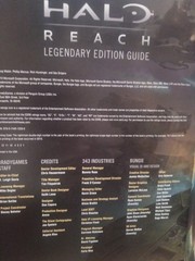 Halo Reach Legendary Edition Guide–2010 Hardcover