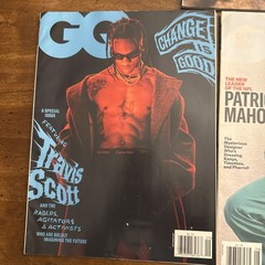 gq magazine Lot Of 5 Timothee chalamet Clooney T. Scott P. Mahomes , D Craig