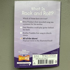 What Is Rock and Roll? (What Was?) – paperback O’Connor, Jim|Who HQ|Copeland…