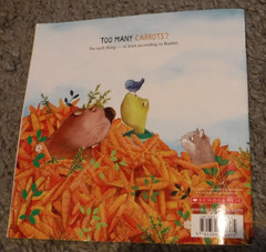 Too Many Carrots by Katy Hudson (2016 – sharing, friendship BOOK