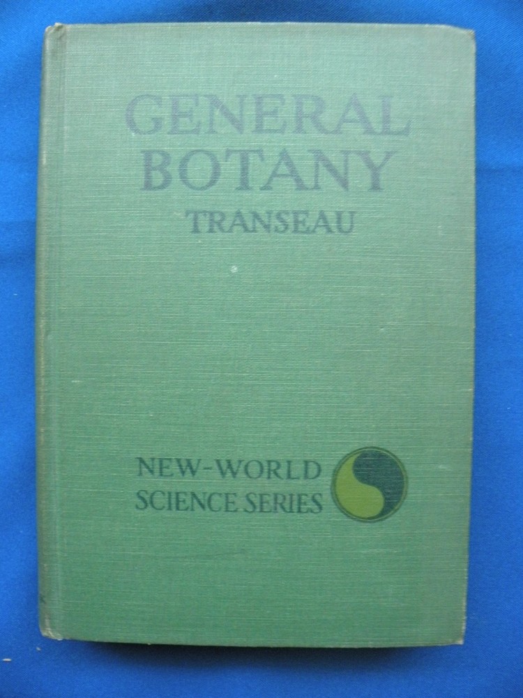 Book General Botany Edgar Nelson Transeau 1935 560 pages