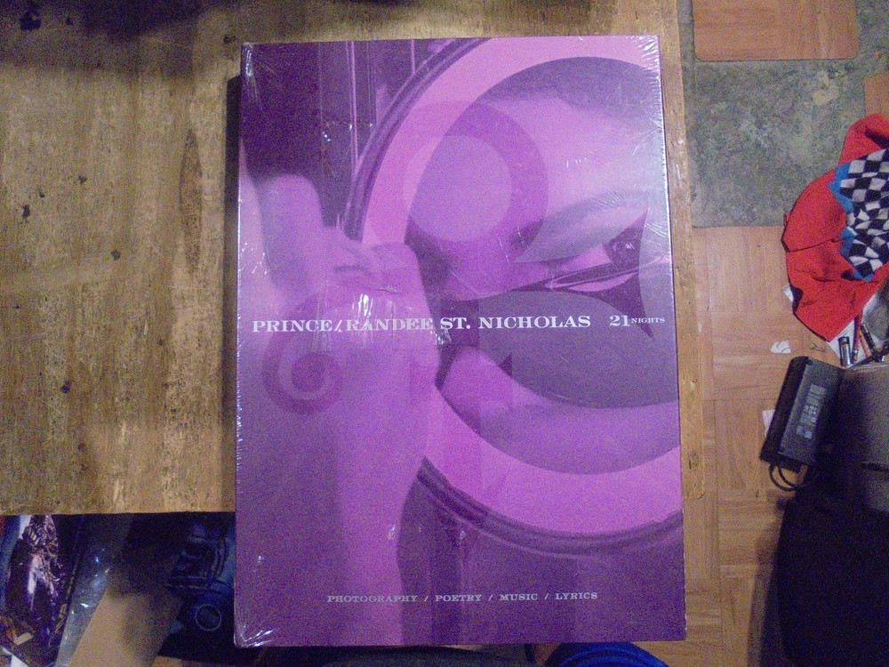 21 Nights — Prince / Randee St. Nicholas — 2008 Hardcover + CD „Indigo Nights”