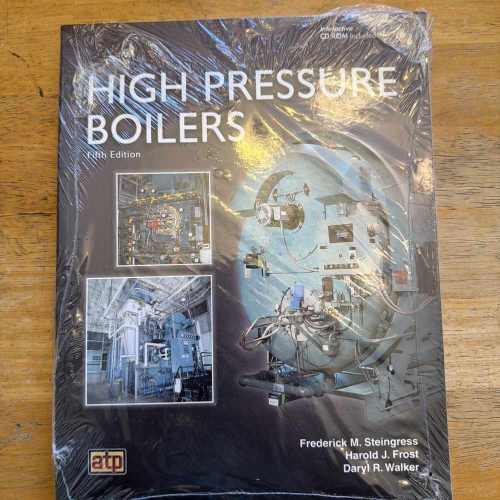High Pressure Boilers Paperback, Steingress Frederick M. Probably New/ Like New