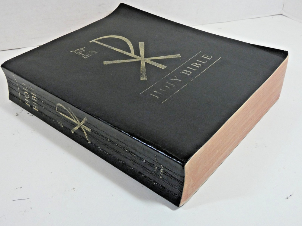 NEW AMERICAN BIBLE w Apocrypha Catholic Press Soft Cover 1971