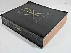 NEW AMERICAN BIBLE w Apocrypha Catholic Press Soft Cover 1971