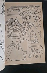 Vintage 1990 Mattel BARBIE Coloring Book A TRIP TO SANTA FE Golden # 1218-5 NOS