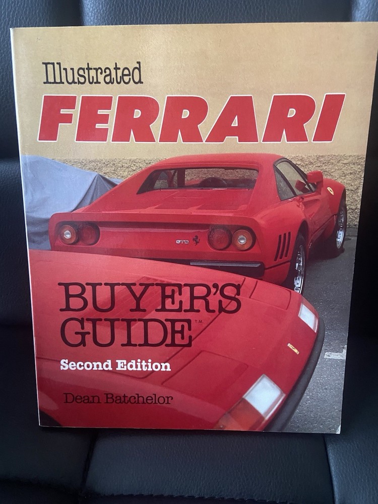 Ferrari Illustrated Buyers Guide 1986 Italian Automotive Sports Car Exotic