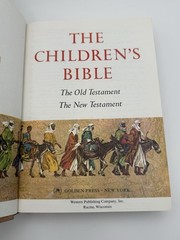 The Children’s Bible Hardcover Illustrated Golden Press 1965 Ages 4-8 OT/NT
