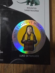 Lego Star Wars Book The Visual Dictionary with Luke Skywalker Minifigure