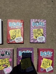 Lot Of 9 Dork Diaries Books By Rachel Renee Russell – 8 Hardcover, 1 Paperback
