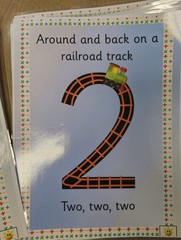 Counting Numbers Rhyme Cards: Educational Number Learning Cards (0 -9), Ages 2-8