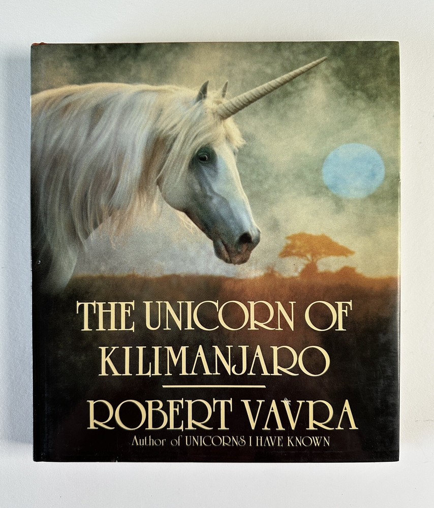 The Unicorns of Kilimanjaro by Robert Vavra First Edition fantasy photography