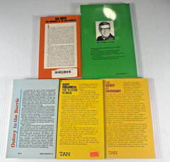 Catholic Devotional Book Lot 5 Catechism Confession Saint Philomena Outcry