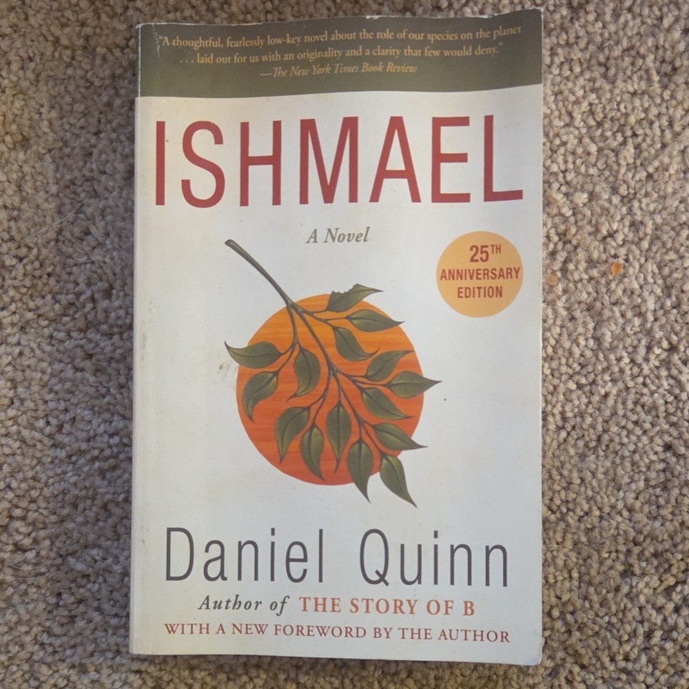 Daniel Quinn Ishmael 25th Anniversary Edition Trade Paperback Bantam Spiritual
