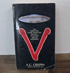 V by A.C. Crispin Paperback English Fiction Novel Film/TV Adaptation