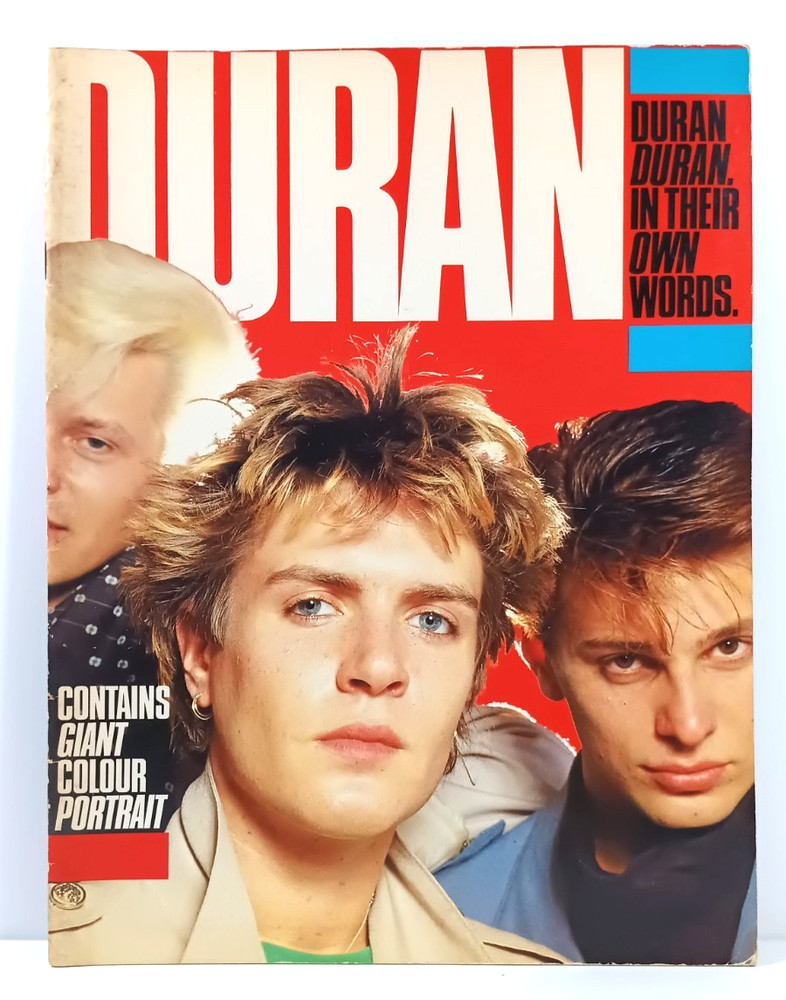 Duran Duran Soft Cover Book “In Their Own Words” 32 pages Good Condition