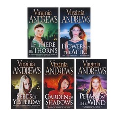 V.C. Andrews Flowers in the Attic Series 5 Book Set Paperback Collection Gothic