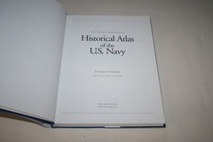 Naval Institute HISTORICAL ATLAS OF US NAVY Craig Symonds 1995 Hardcover MINT!