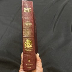 The Open Bible Expanded Edition Holy New American Standard Nelson 1985 Hardcover