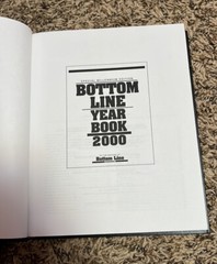 SPECIAL MILLENNIUM EDITION BOTTOM LINE YEAR BOOK 2000