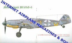 KOKU FAN FAOW No.134 MESSERSCHMITT Bf109F Bf109G Bf109K DAK TROP JG DOTR DB605