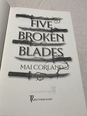 Broken Blades Deluxe Hardcover Set Mai Corland Sprayed Edges No Dust Jackets