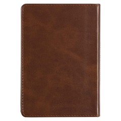 One Minute with God for Men 365 Devotions, Brown Faux Leather Flexcover