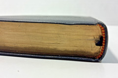 Vintage Compact Cambridge HTF Hand Grained Morocco Leather Concordance KJV Bible