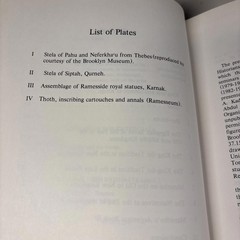 Pharaonic King Lists Annals and Day-Books Donald Redford 1986 Hardcover