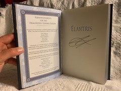 Elantris : Tenth Anniversary Dragonsteel Leather Edition by Brandon Sanderson…