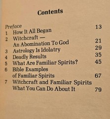 Witchcraft & Familiar Spirits Hilton Sutton 1981 Vintage NEW OLD STOCK Unopened