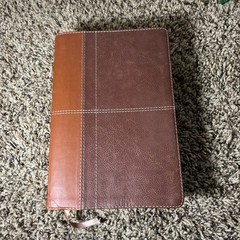 Life Application Study Bible NIV Large Print 2011 Italian Duo Tone Leather
