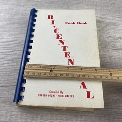 VTG Barren County Homemakers Bicentennial Recipe Cookbook 1976 Pages 212