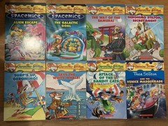 8 GERONIMO STILTON Books ~ 7-10 Years Reading Level ~ All Paperback