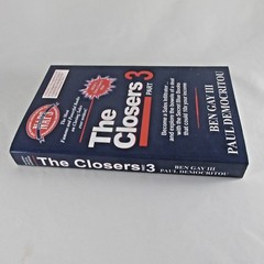 The Closers Part 3 Book Become a Sales Infiltrator Ben Gay III Paul Democrotou