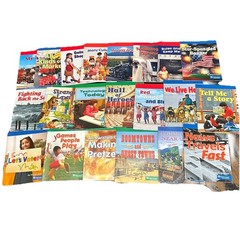 Educational Books Lot Of 50, Grades 2-3 Reading Levels Houston Mifflin