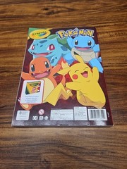 Pokemon Crayola Coloring Activity Book Sticker Sheets Kids Create 288 Pages Fun