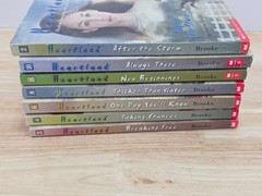 LOT OF 7 Heartland Book Series Lauren Brooke Horses Mixed Lot PB 2-4 6 8 18 20