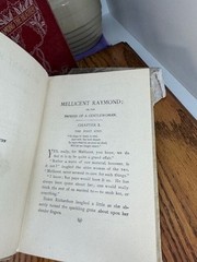 Book- Hardback Antique 1891 „Mellicent Raymond, The Impress of a Gentlewoman”