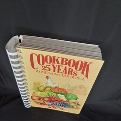 Vintage 1980s Women Of The Farm Bureau Spiral Bound Cookbook 489 Pages Closeout